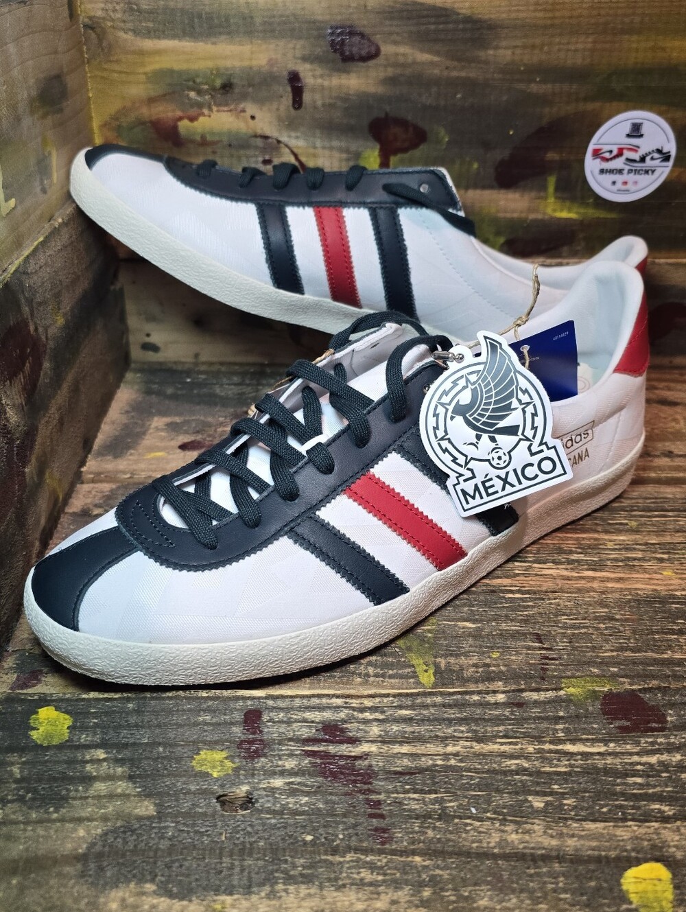 NEW Adidas Team Mexicana FMF Away KJ4472 Mexico Shoes Samba Men’s Size 10.5 Rare